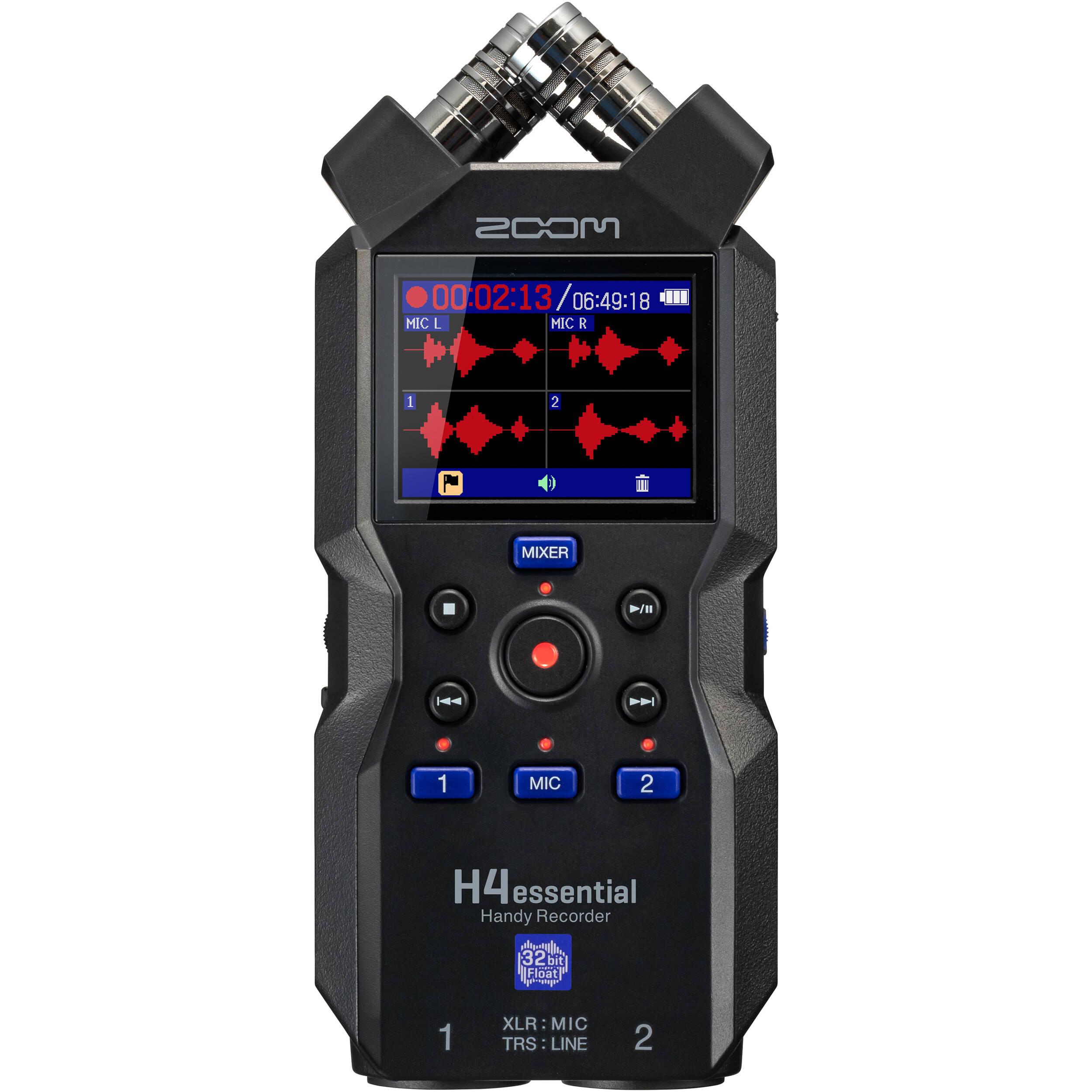 ZOOM H4essential 줌 녹음기 핸디 레코더 휴대용 유튜브 마이크 H4e - 상세 이미지 3
