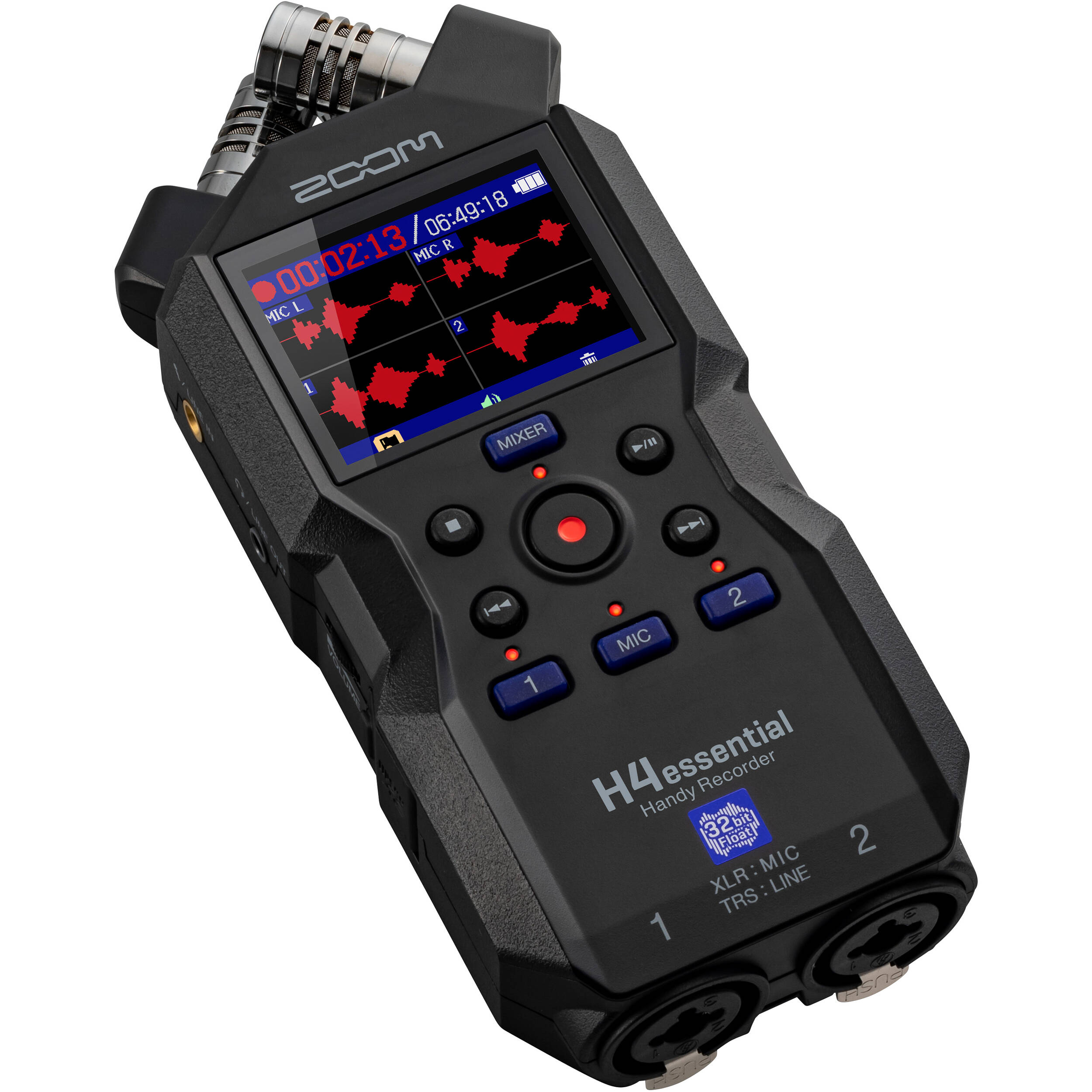 ZOOM H4essential 줌 녹음기 핸디 레코더 휴대용 유튜브 마이크 H4e - 상세 이미지 2