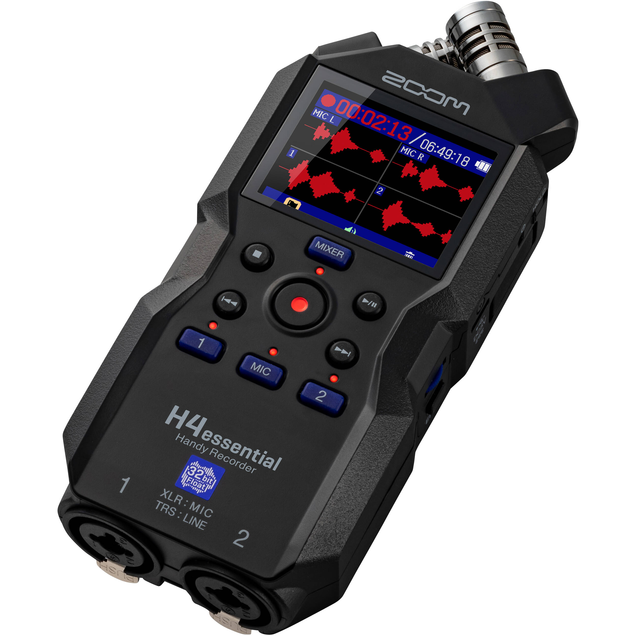 ZOOM H4essential 줌 녹음기 핸디 레코더 휴대용 유튜브 마이크 H4e - 상세 이미지 4
