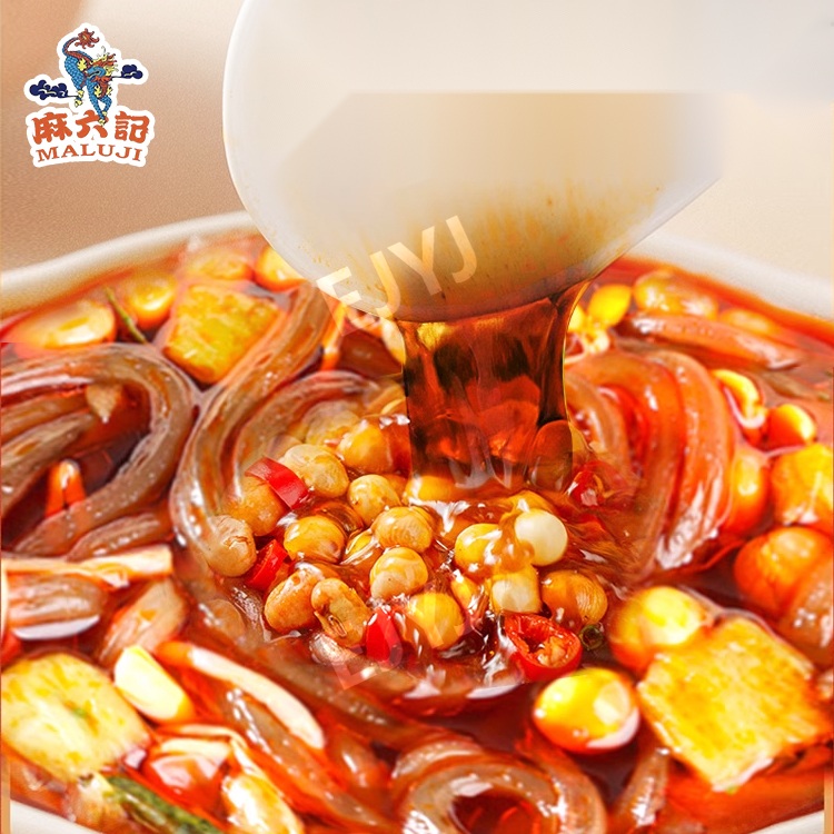 마류지 쏸라펀 마라탕면 당면 중국 즉석 컵라면 산라탕 쑤안라펀 쏸라펀(당면) 256g 6개 - 상세 이미지 3