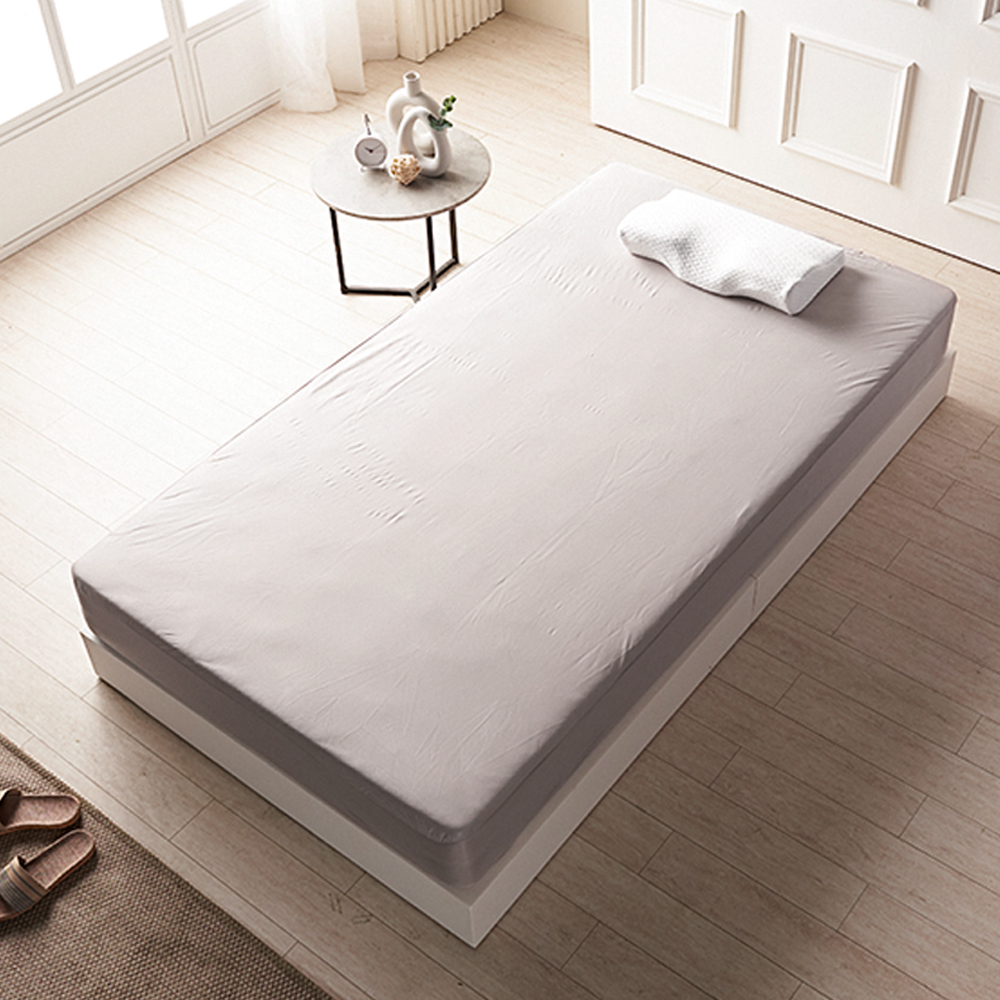 1+1 10%할인 / 2개 이상 할인 매트리스커버 방수 침대커버 진드기차단 밴드형 화이트, SS(슈퍼싱글)1100