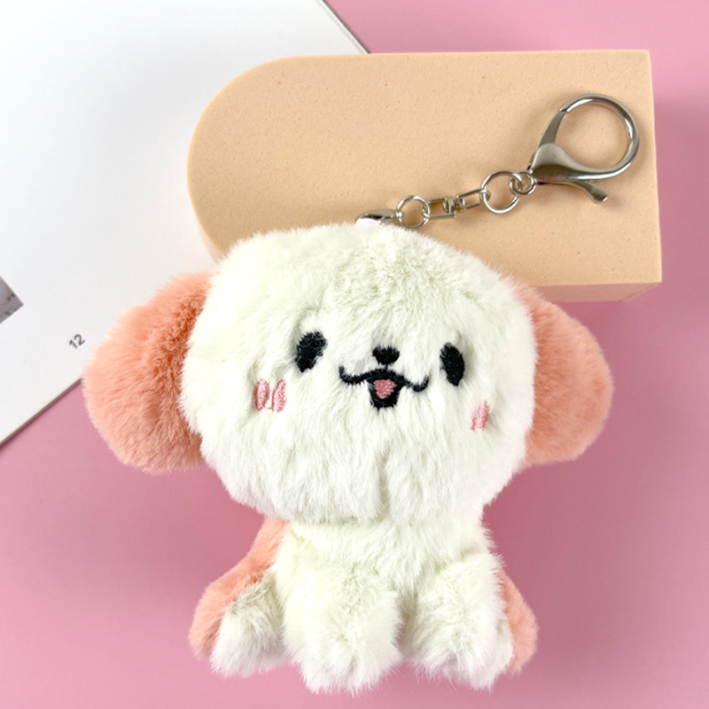 귀여운 댕냥이 고양이인형키링 강아지키링 동물 캐릭터 열쇠고리 파우치 가방 자동차 키홀더 이미지 6