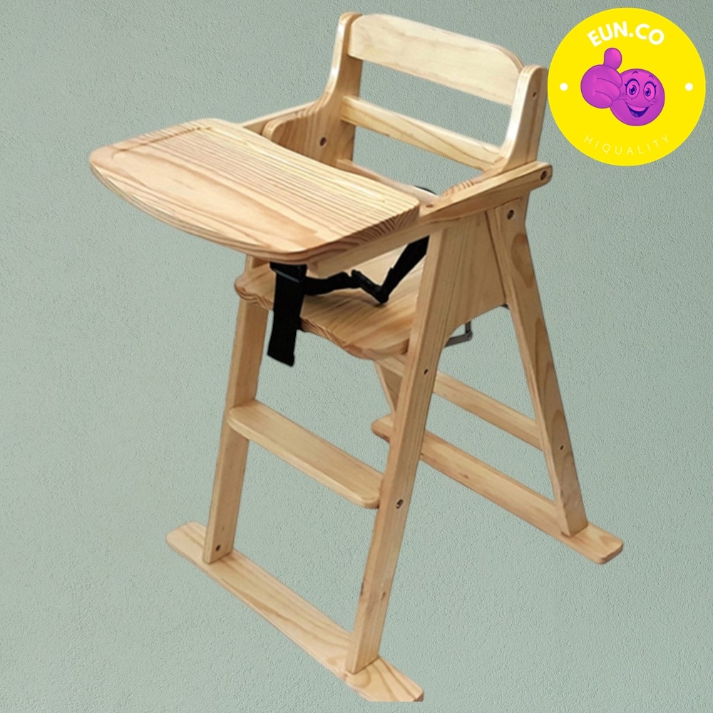 원목 아기 식당의자 접이식 유아용 밥먹는의자