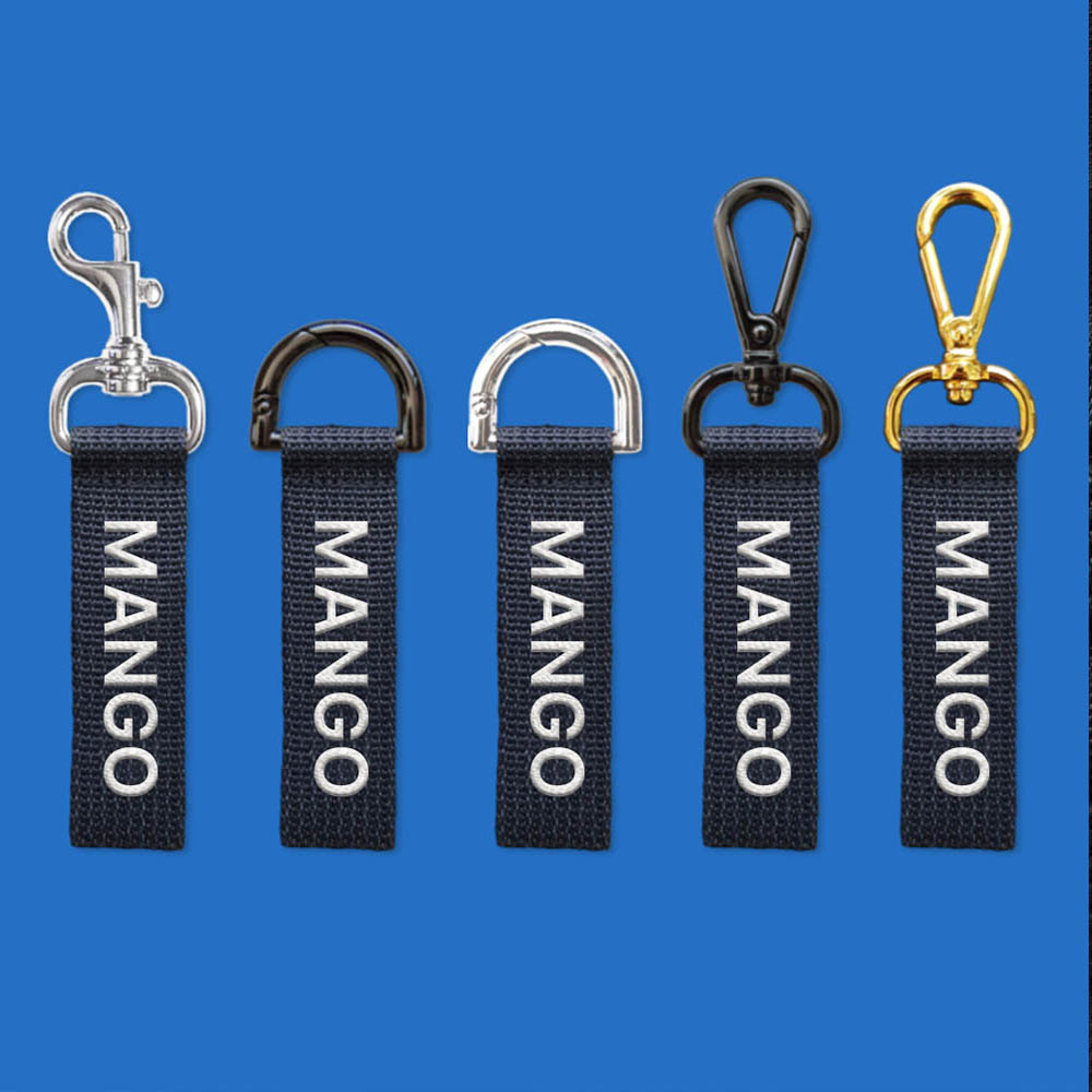 미니 자수네임택 캐리어 러기지택 등산네임택 가방 자수이름표