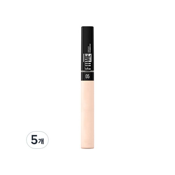 메이블린 뉴욕 핏미 리퀴드 컨실러 6.8ml 05 아이보리 5개 : 싼마이닷컴