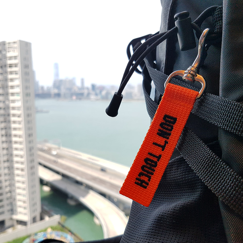 미니 자수네임택 캐리어 러기지택 등산네임택 가방 자수이름표