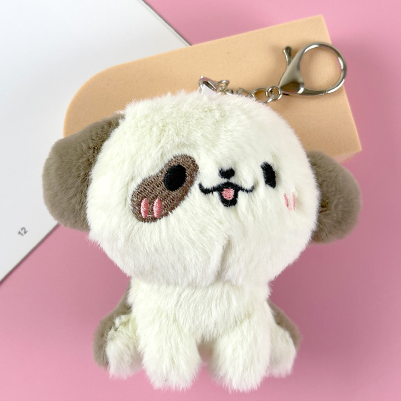 귀여운 댕냥이 고양이인형키링 강아지키링 동물 캐릭터 열쇠고리 파우치 가방 자동차 키홀더 이미지 7