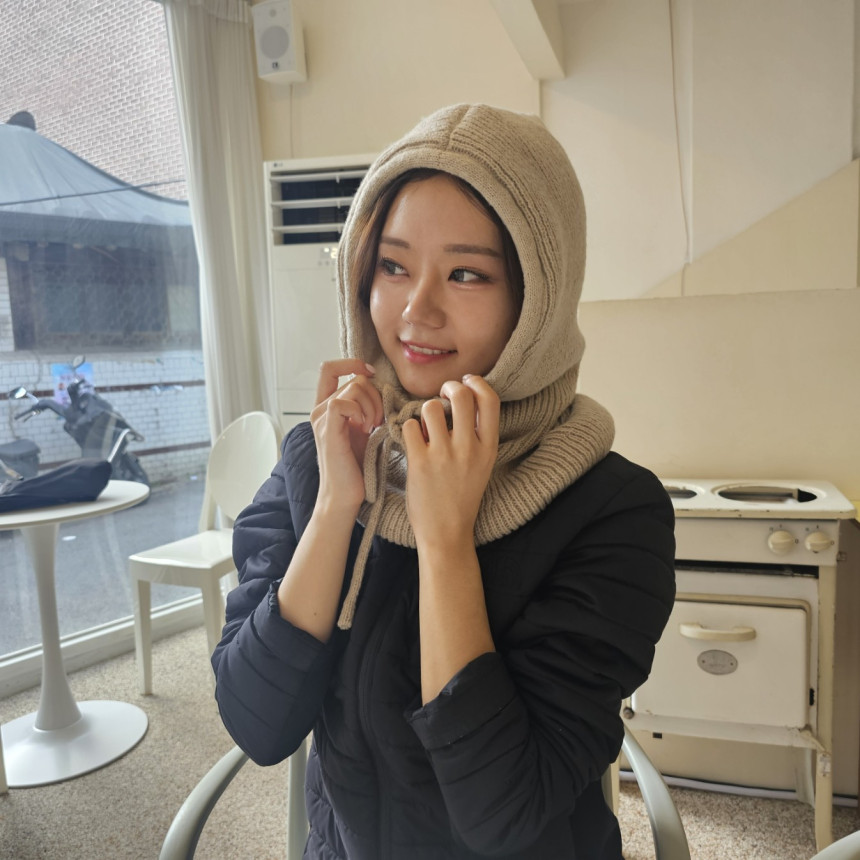 (당일출고) 따듯하고 부드러운 내부 퍼 외부 니트 와이드핏 남녀공용 겨울 바라클라바 넥워머 머플러 선물 상세 이미지 59