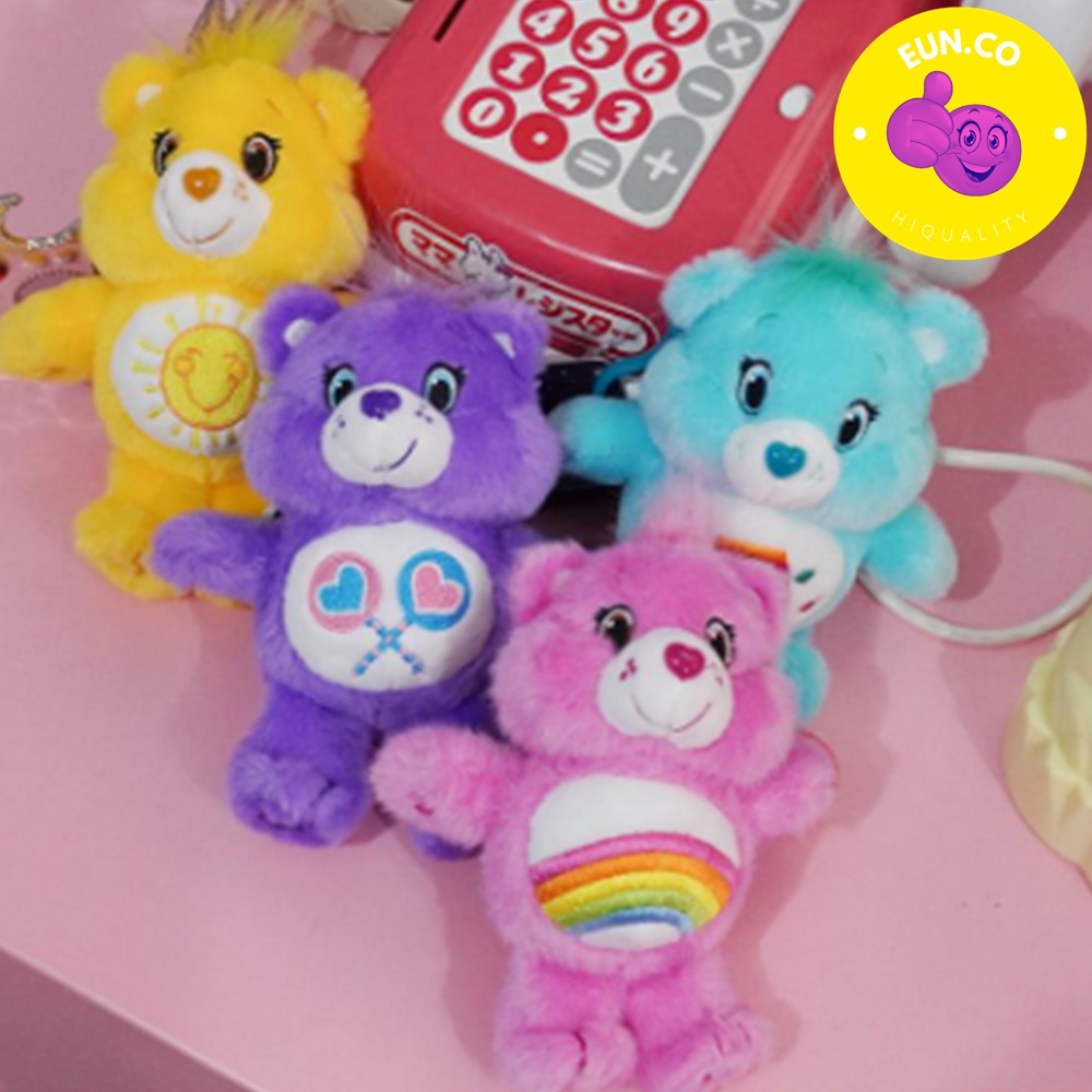 비비드 컬러 곰인형 가방 고리 키링 핸드폰 장식 가꾸 배낭 꾸미기