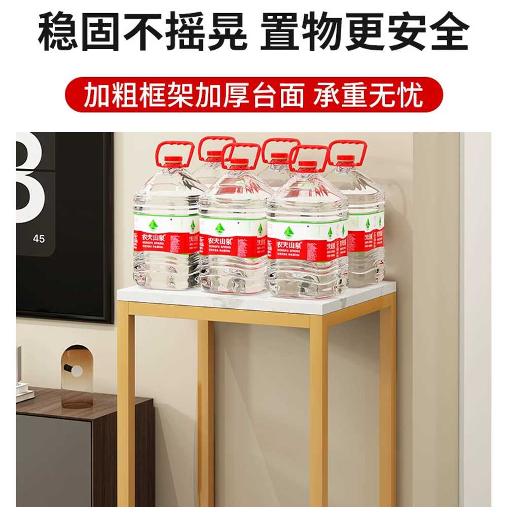 로봇청소기 보관함 다용도실 거실 소파 사이드 테이블 40x40x80 - 상세 이미지 3
