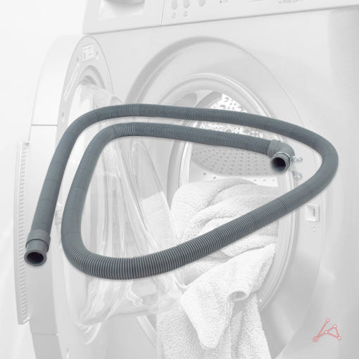 세탁기 배수 호스 연결 과정