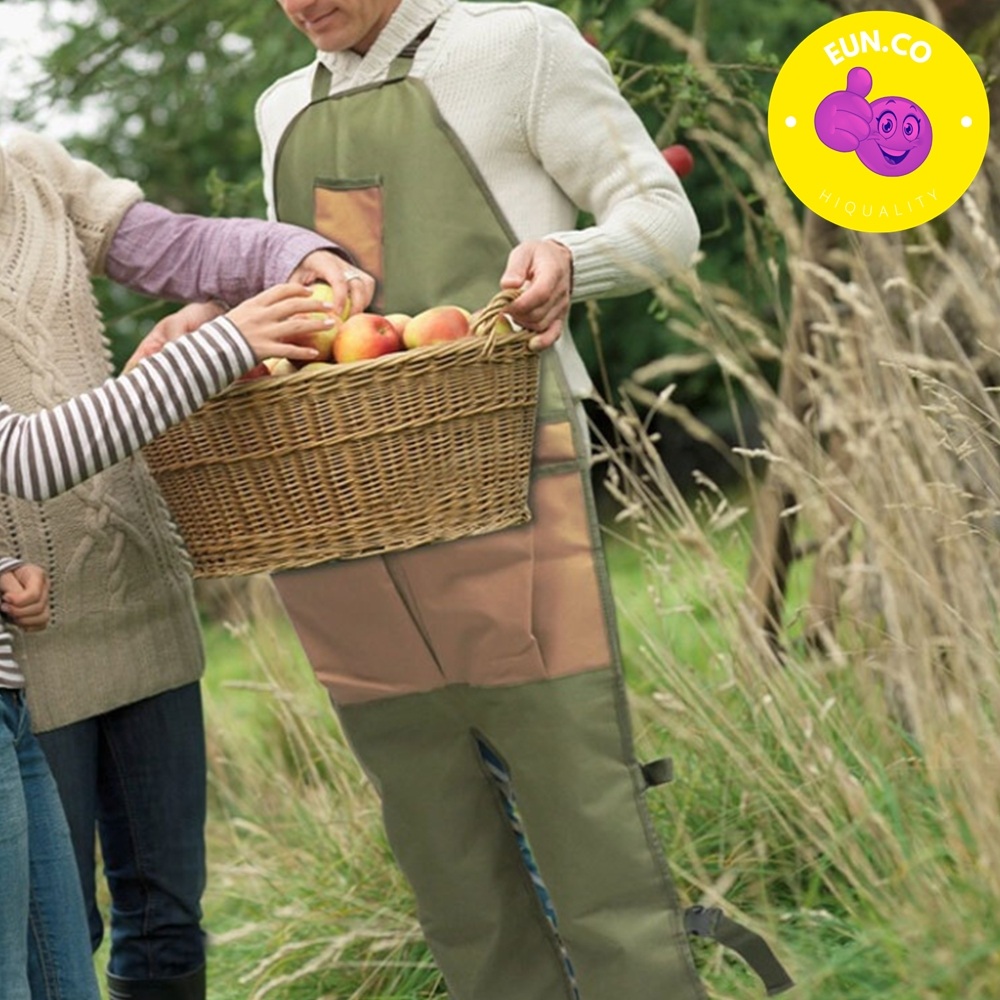 과일 앞치마 예초 제초 작업복 과수원 큰주머니 도구넣는