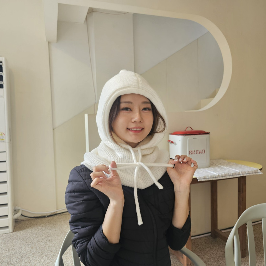 (당일출고) 따듯하고 부드러운 내부 퍼 외부 니트 와이드핏 남녀공용 겨울 바라클라바 넥워머 머플러 선물 상세 이미지 35