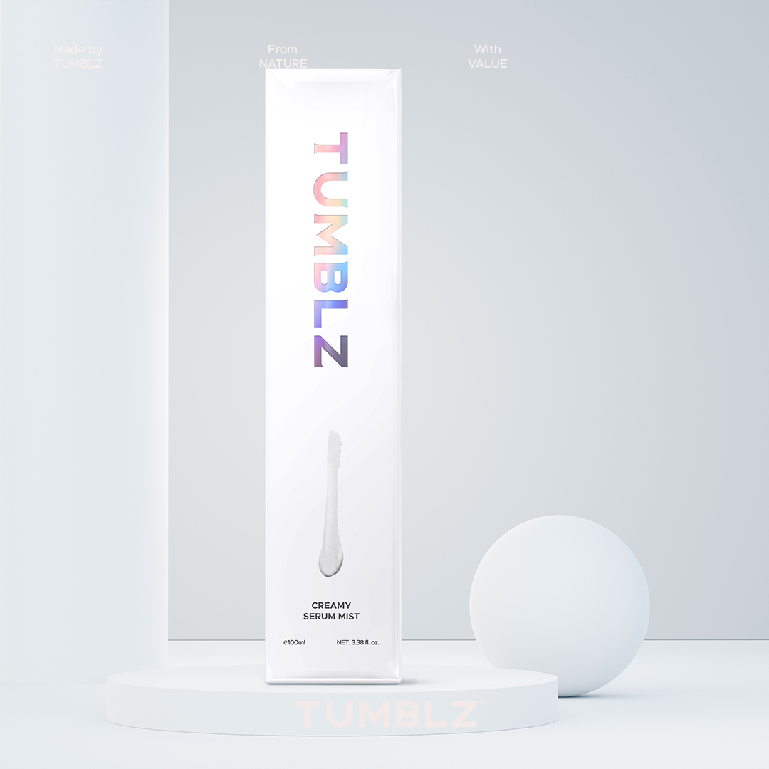 텀블즈 크리미 세럼 미스트 100ml / 수분 보습 물광 광채 피부결 레이어링 미스트 - 상세 이미지 5