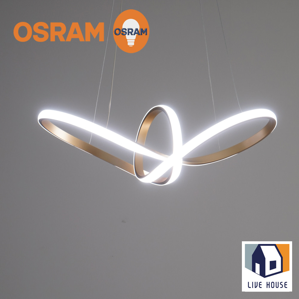 LED 뫼비우스 조명 식탁등 주방 조명 리본등 600