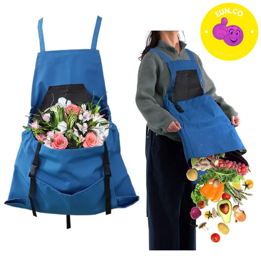 과수원 앞치마 작업복 재배 수확 옷 예초 제초 주머니