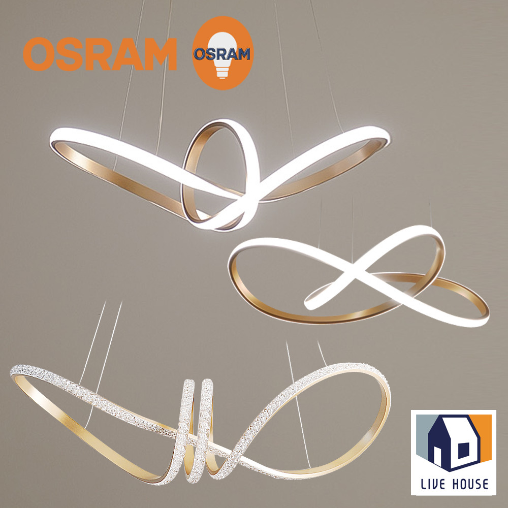 LED 뫼비우스 조명 식탁등 주방 조명 리본등 600