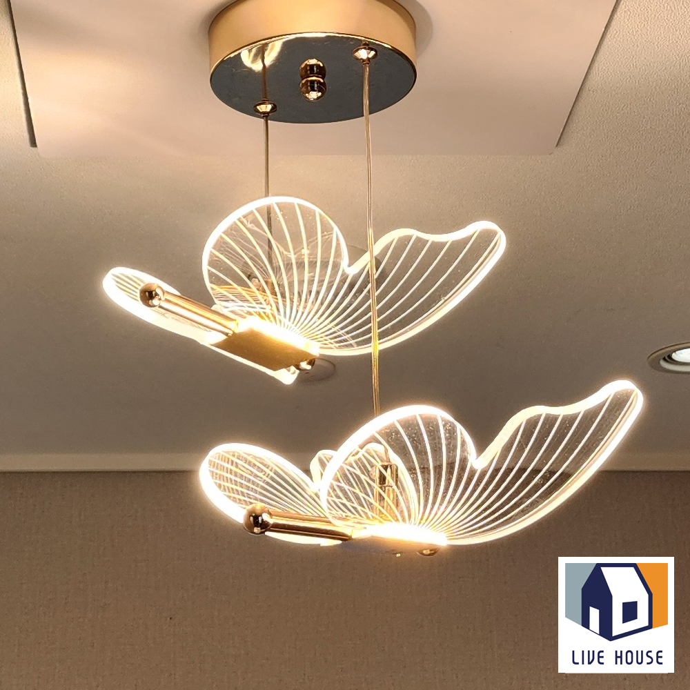 식탁조명 펜던트 나비 LED 조명 카페등 버틀리 2등