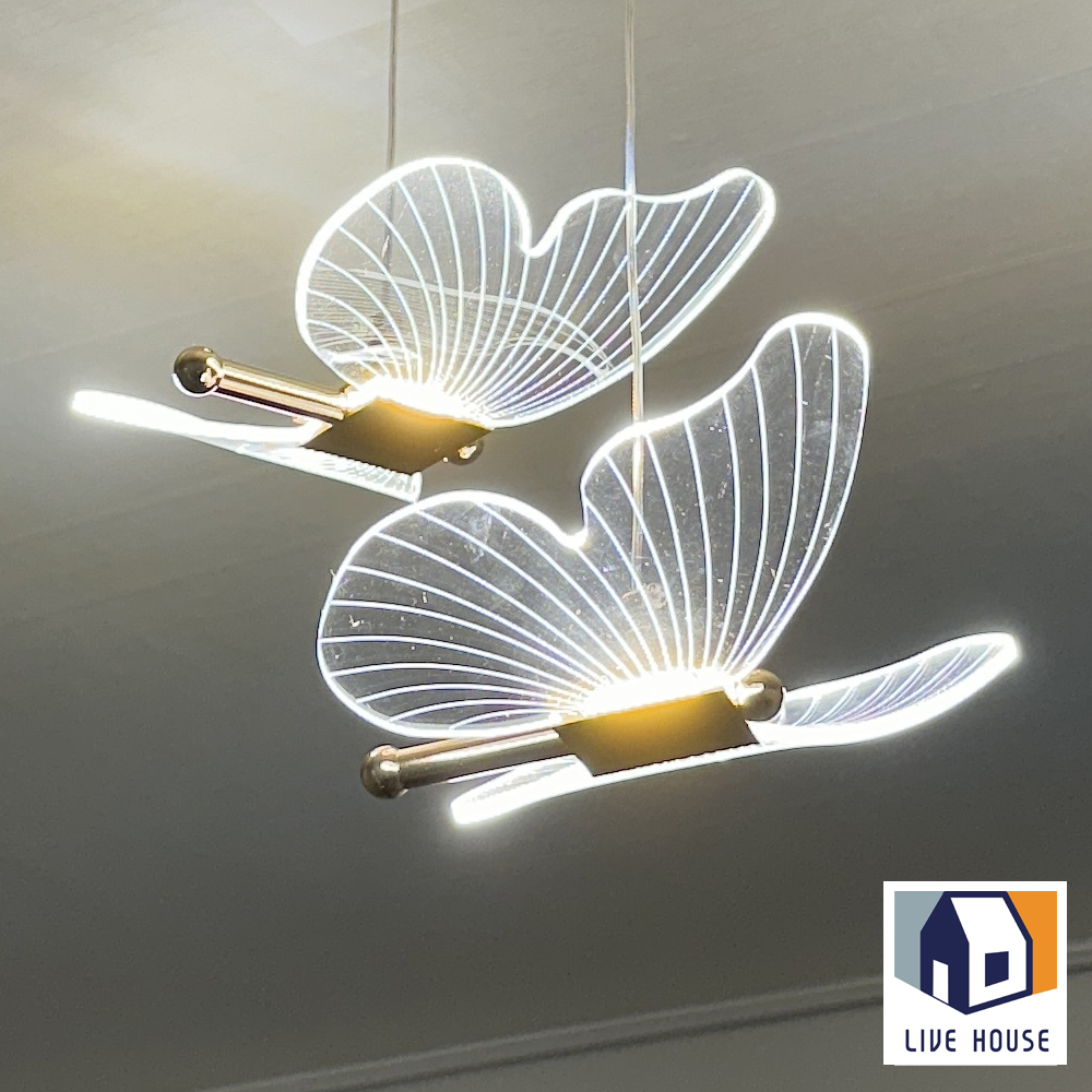 식탁조명 펜던트 나비 LED 조명 카페등 버틀리 2등