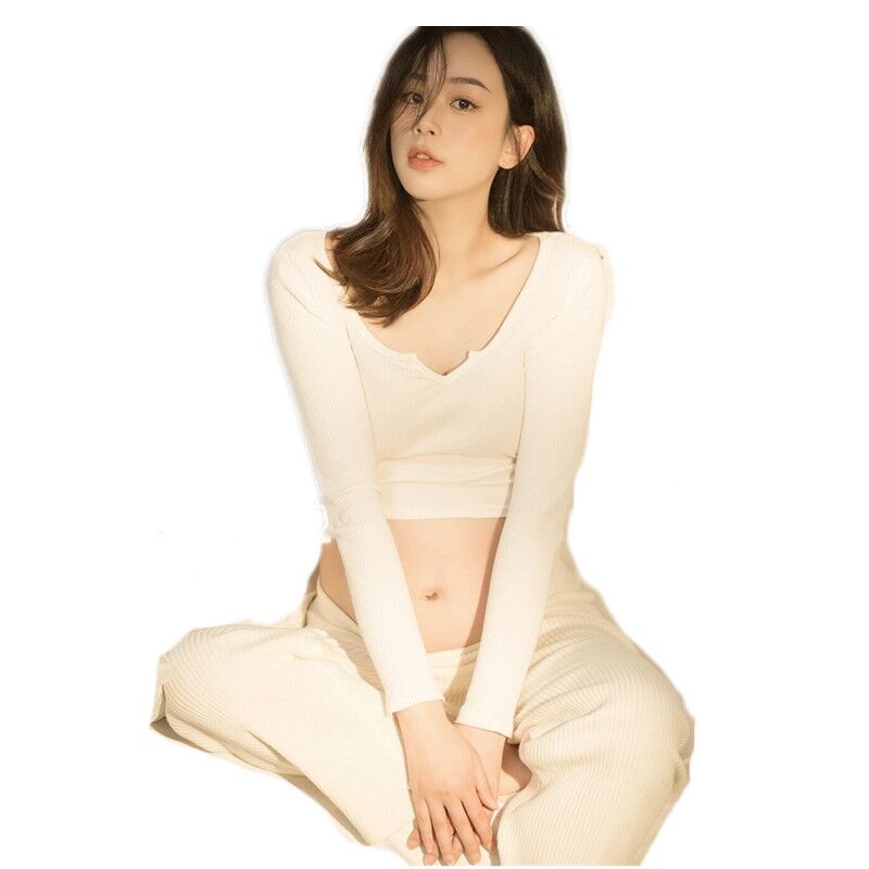 만삭사진 크롭티 긴팔 배꼽티 임산부 옷 촬영 - 상세 이미지 5