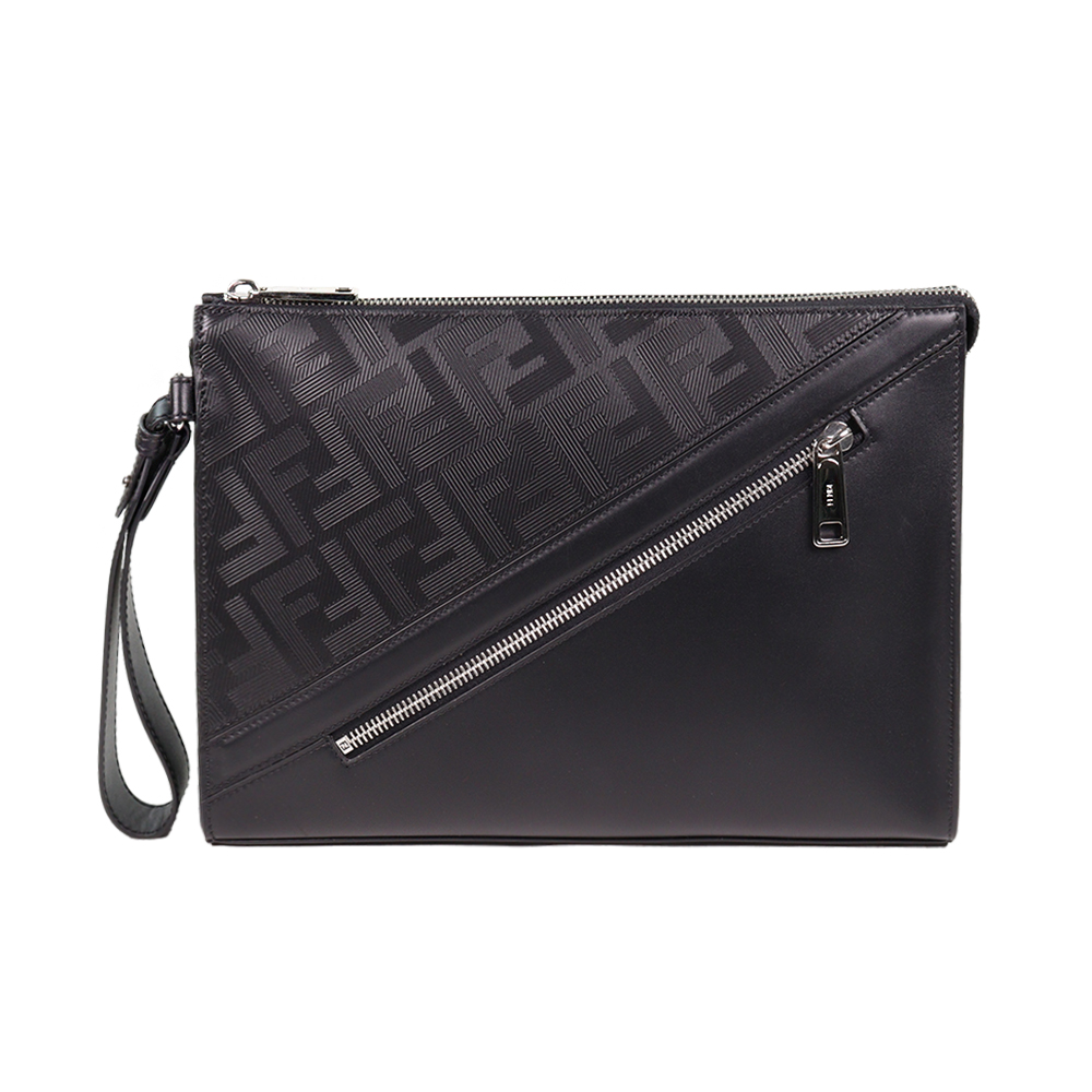 [스크래치] 펜디 FF 쉐도우 다이고널 클러치백 7VA491 AQW1 F0GXN