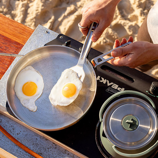 씨투써밋 디투어 커틀러리 세트 4피스 캠핑 식기 백패킹 경량 커트러리