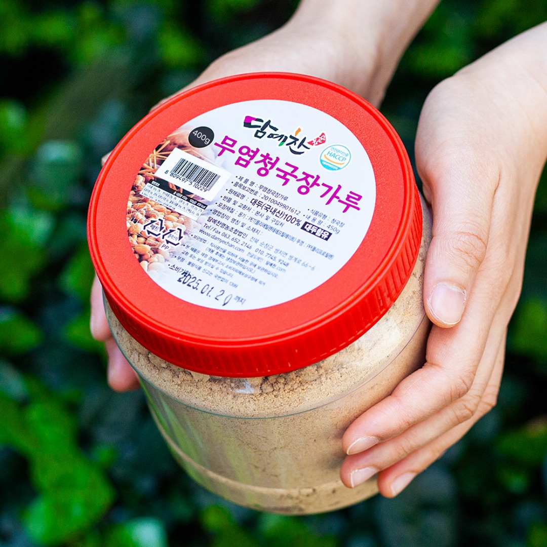 청국장가루 무염 분말 국산콩 담예찬 400g+400g - 상세 이미지 3