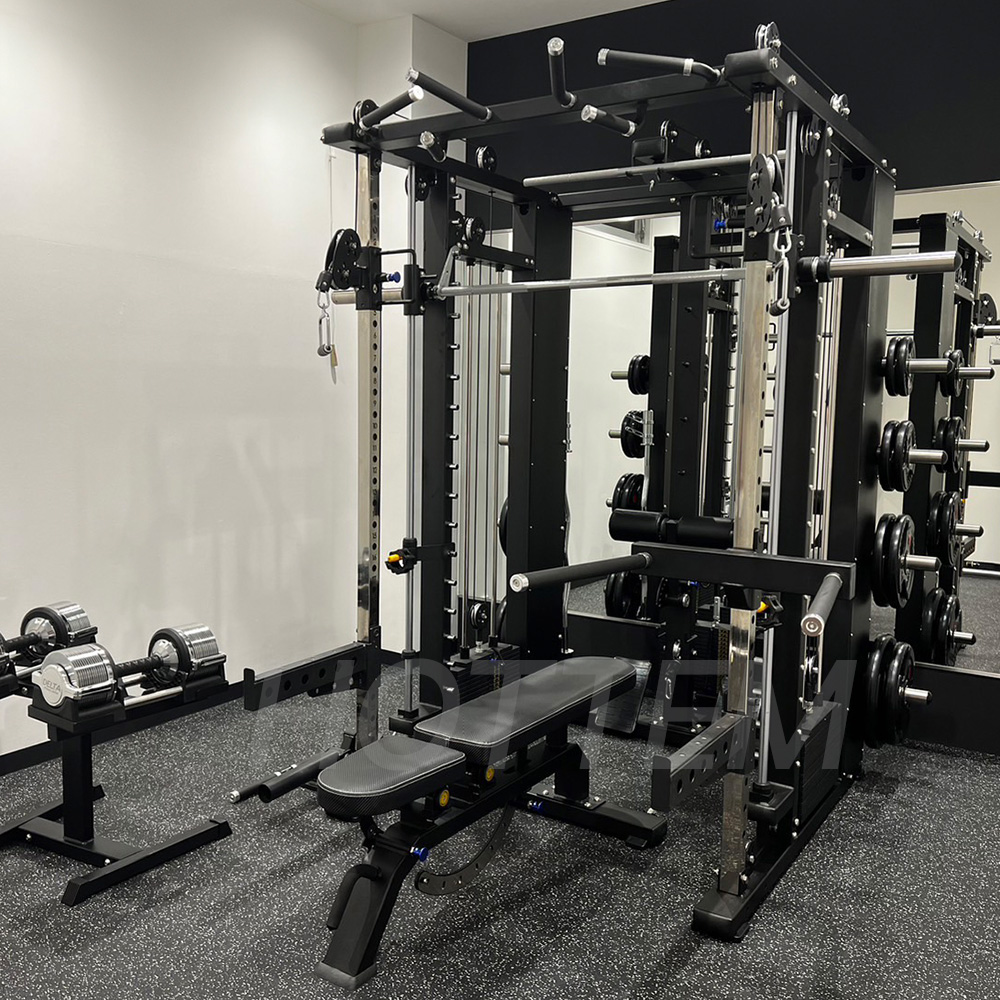 홈짐 충격흡수 소음방지 운동매트 헬스장매트 헬스매트 바닥 탄성 고무블럭 25T 25mm - 상세 이미지 3