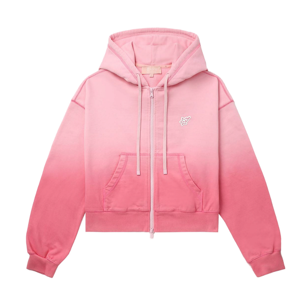 베이프 우먼즈 후드집업 BAPY GRADIENT FULL ZIP HOODIE YK70-215-301 - 메인 이미지