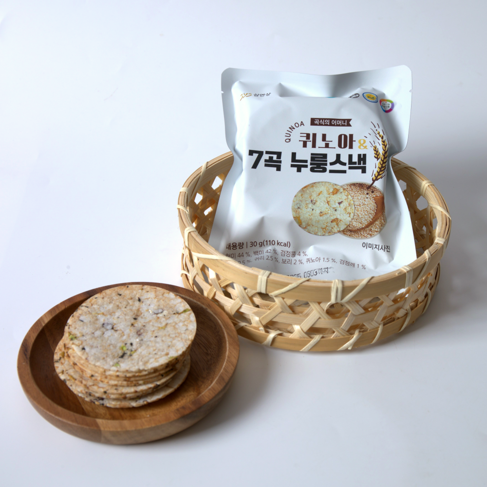 심연상 퀴노아 7곡 누룽스낵 10봉 - 상세 이미지 3