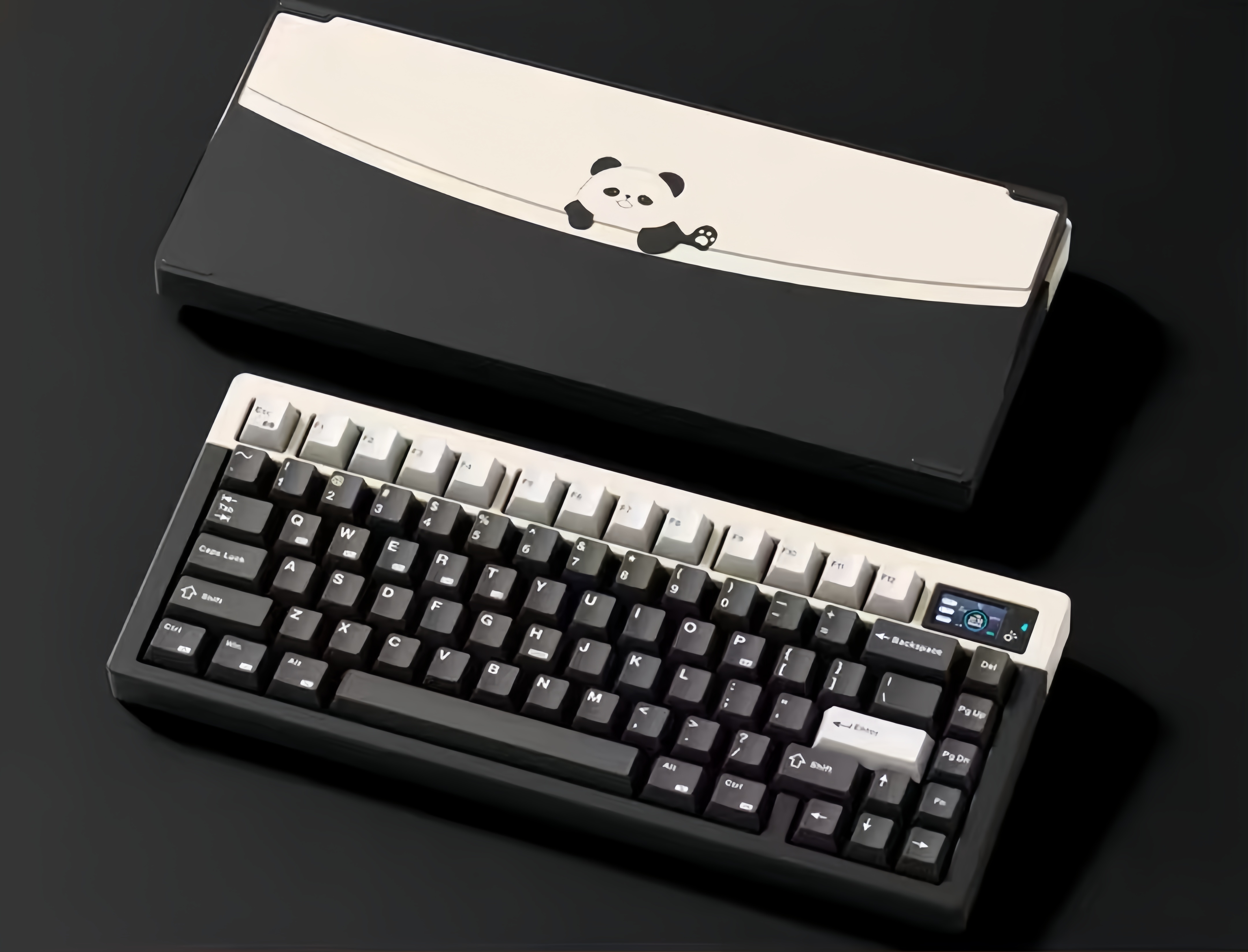 루민키 Luminkey 75 기계식 키보드 3 모드 알루미늄 키보드 루미노 75 - 메인 이미지