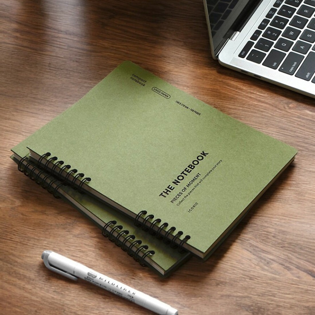 감정일기 독서기록장 필사 노트 훈련일지 영어 필기 스터디 스프링 라인노트 줄공책