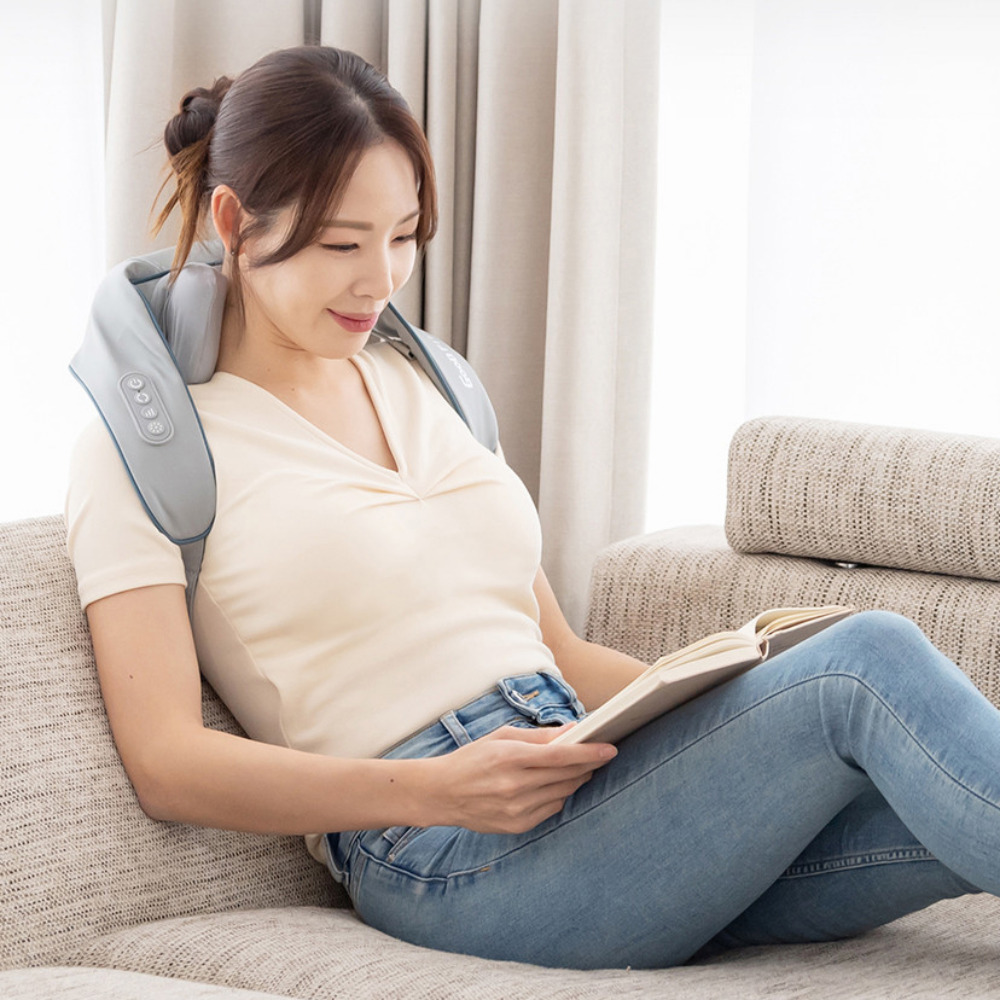 굿프렌드 신수지 목 어깨 무릎 복부 승모근 허리 손 등 안마기 맛사지 마사지기 마사지기계 - 상품 이미지