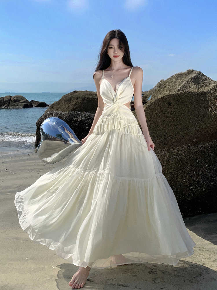 휴양지 리조트 비치 다낭 휴가지원피스 원피스 해외여행 - 상품 이미지