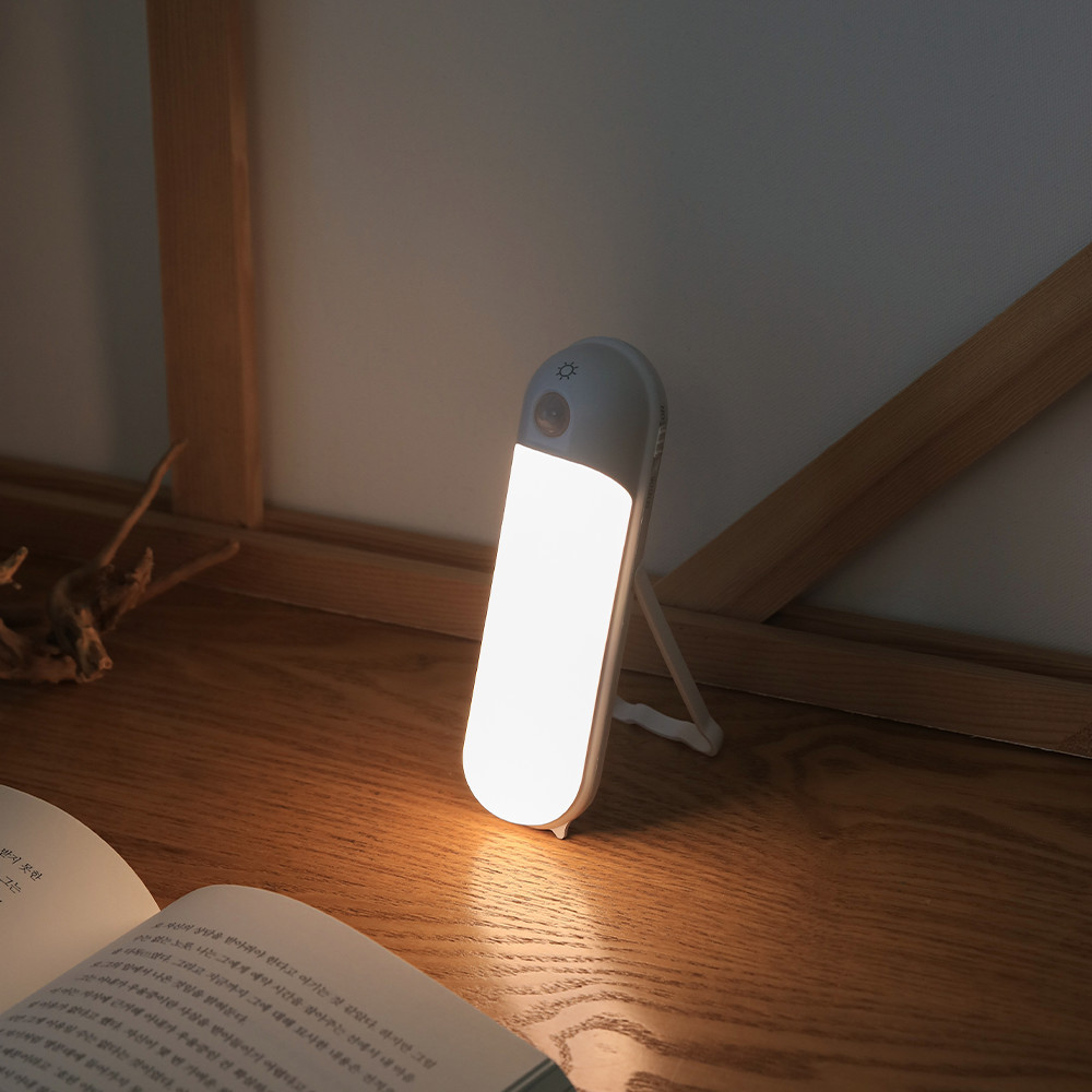 모락 넬리 LED 이브 무선 자석 충전식 화장실 현관 직부등 센서등 MR-NELLI08