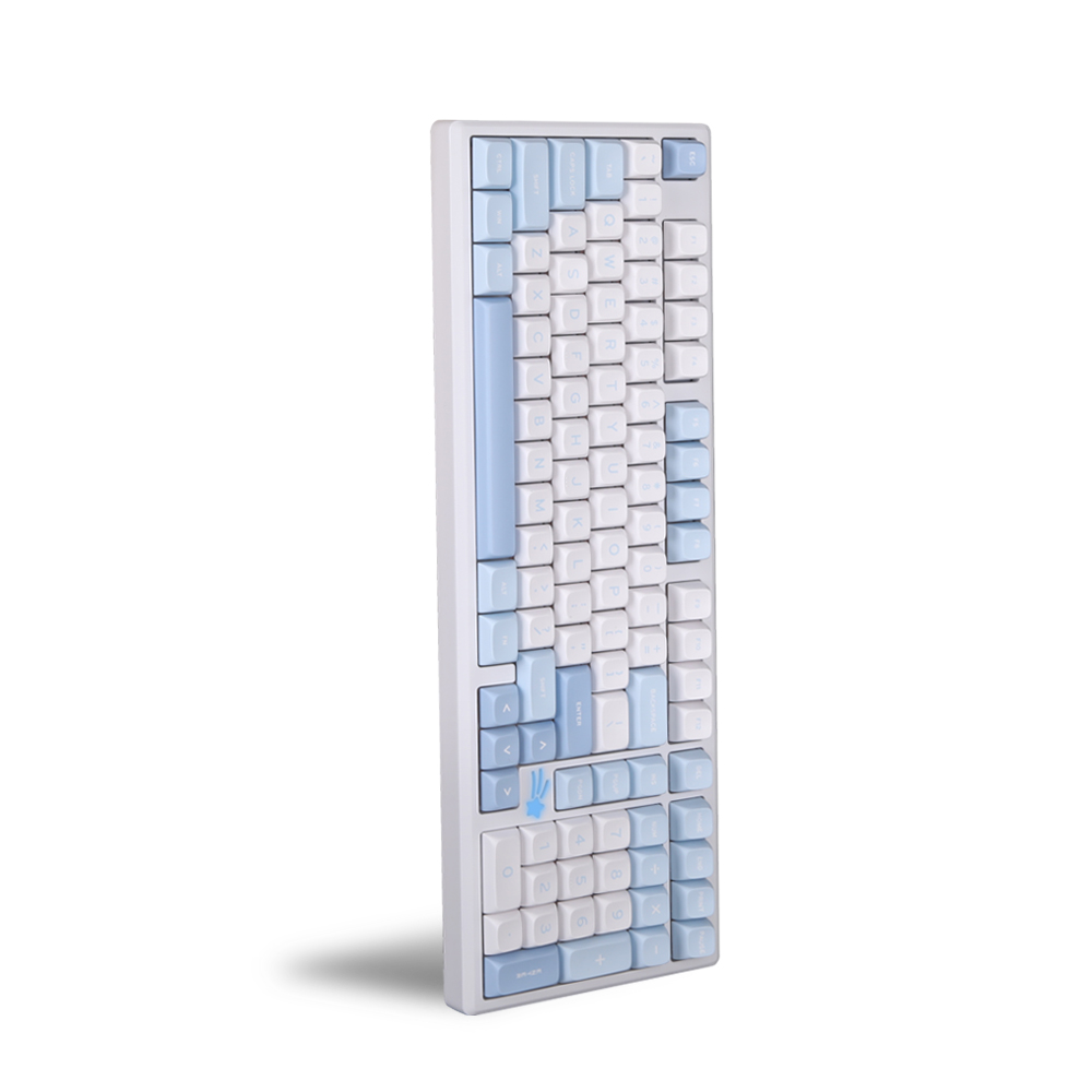 가츠 스텔라100 풀 알루미늄 VIA 화심축 아이 패드 폰 유 무선 블루투스 조약돌 키보드