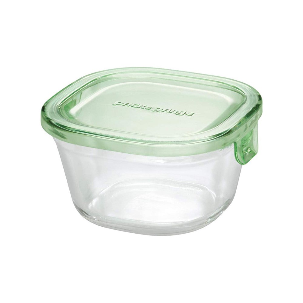 이와키 내열유리 저장용기 200ml 그린 KC3200-G