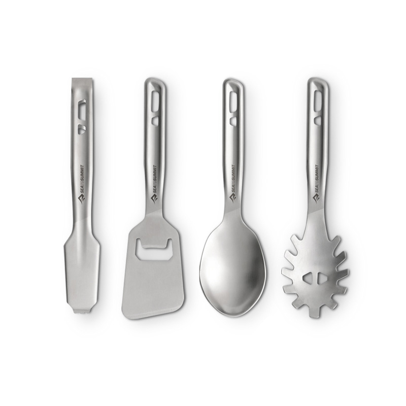 씨투써밋 디투어 커틀러리 세트 4피스 캠핑 식기 백패킹 경량 커트러리