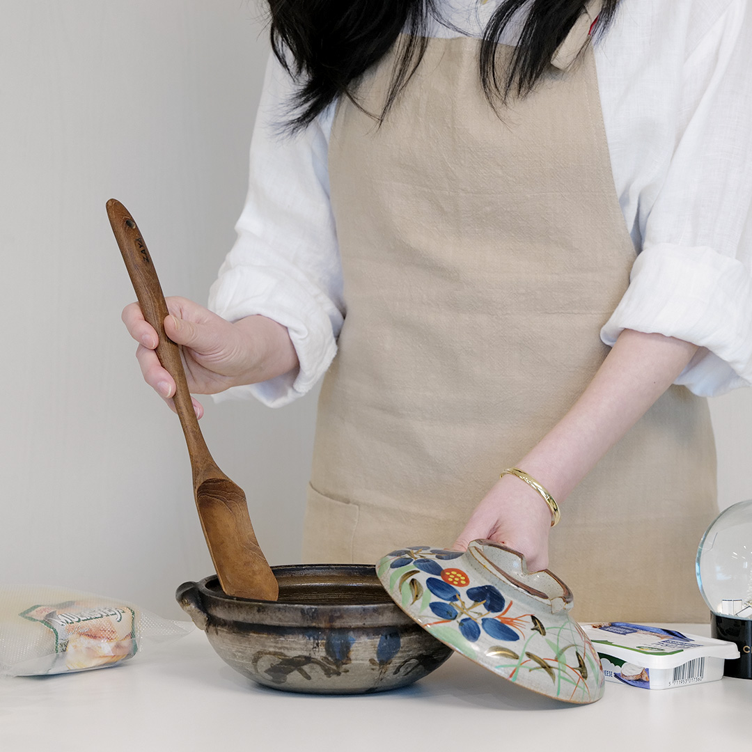 자야키친 산림청인정 티크우드 친환경 원목 볶음 주걱 - 상품 이미지
