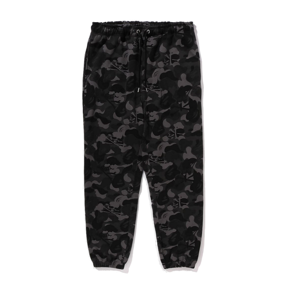 베이프 바지 BAPE X MMJ SKULL CAMO RELAXED FIT SWEATPANTS 14TH 1K73-152-904 - 상품 이미지