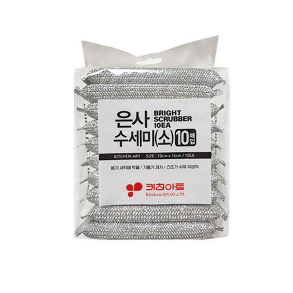 키친아트 업소용수세미 은사수세미 10매 - 상품 이미지