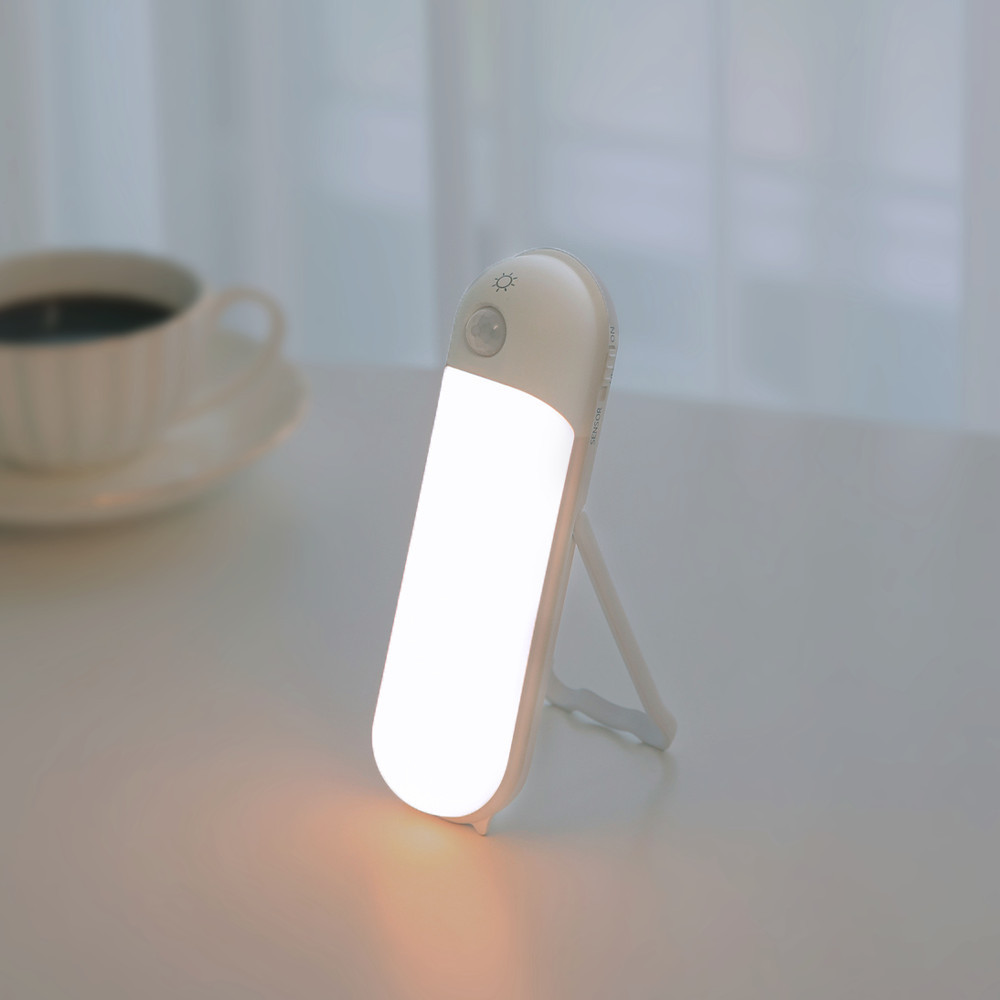 모락 넬리 LED 이브 무선 자석 충전식 화장실 현관 직부등 센서등 MR-NELLI08