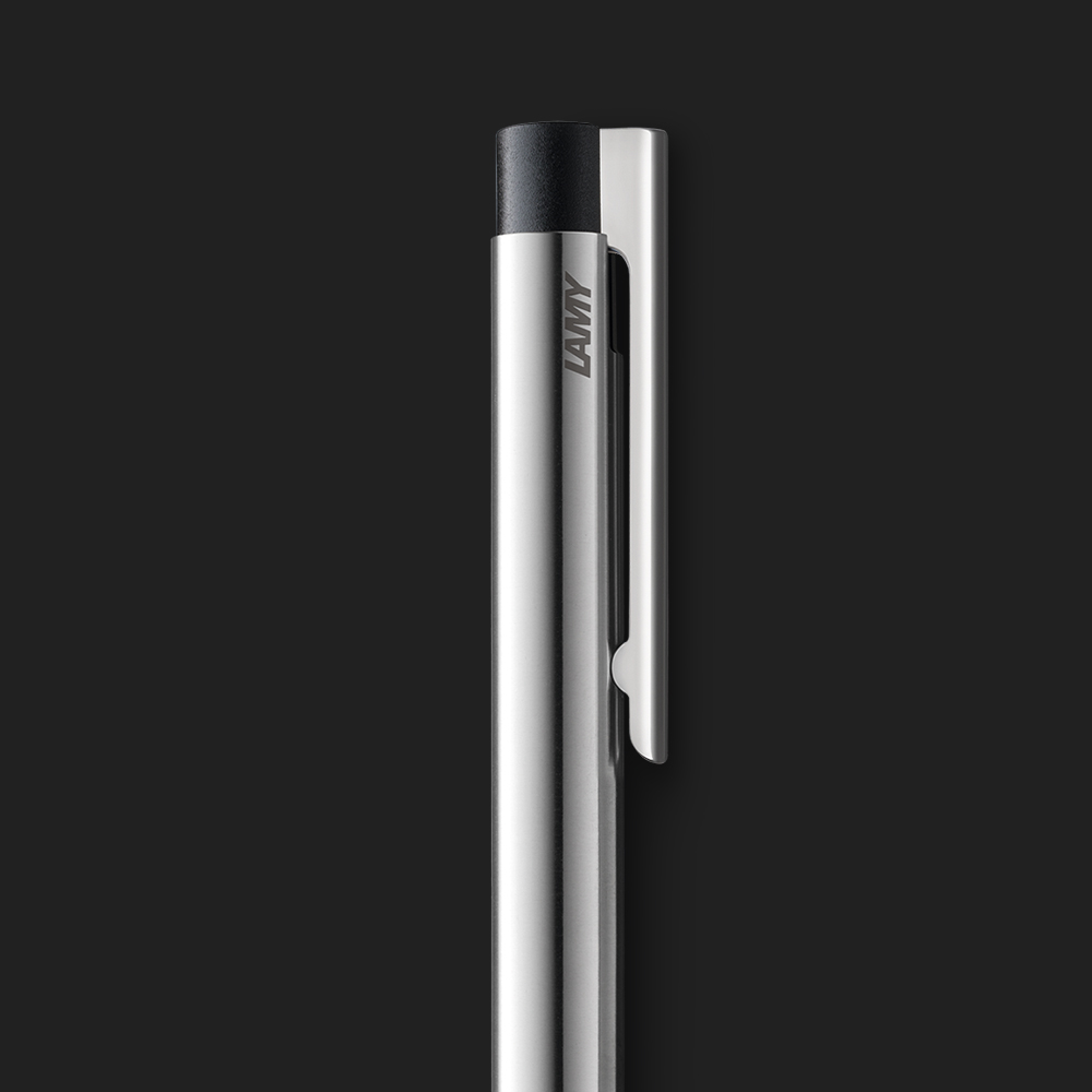 [LAMY] 라미 로고 볼펜 스틸 블랙 / LM205 BK - 상세 이미지 4