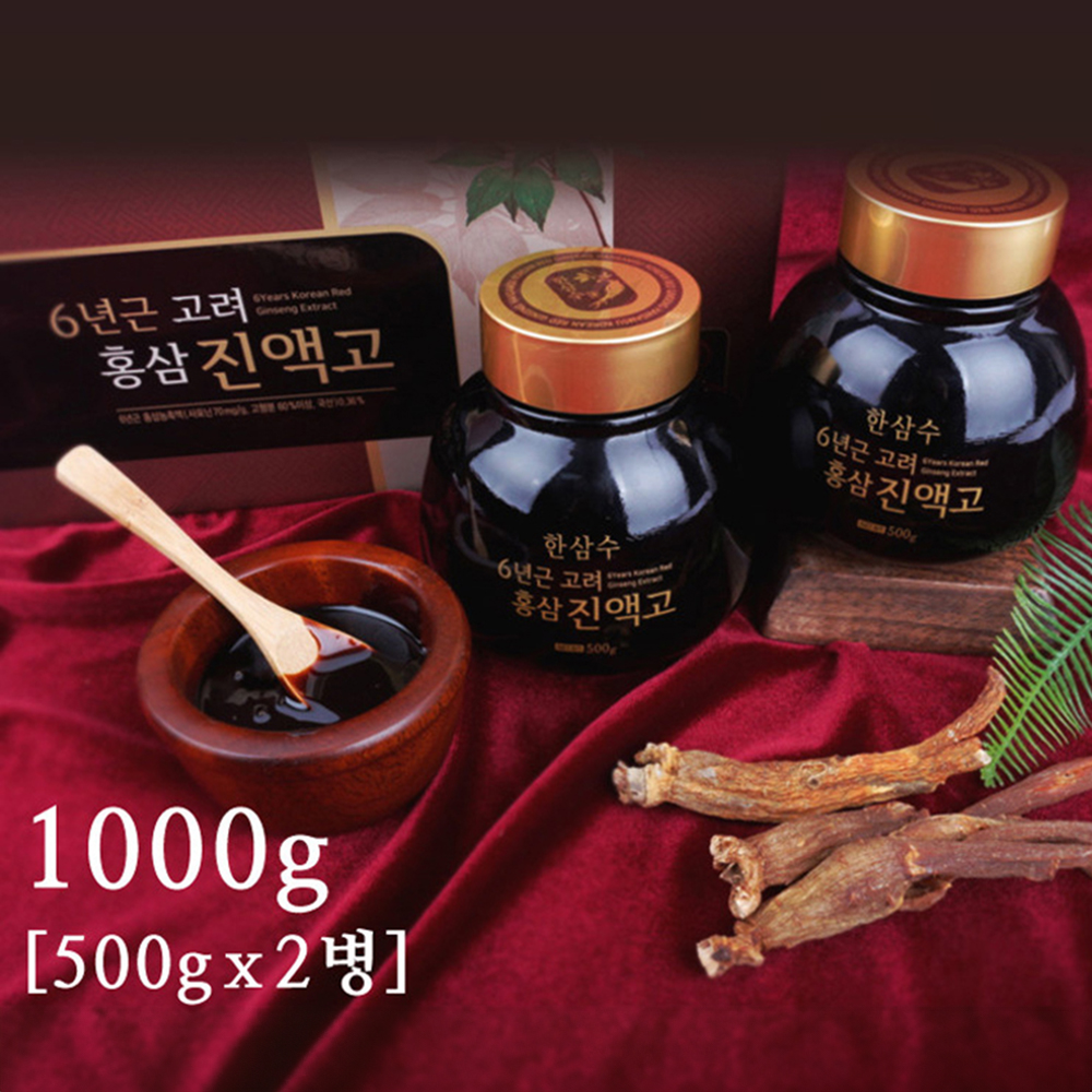 떠먹는 6년근 고려 홍삼 진고 진액고 사포닌 이뮨 1000g - 상품 이미지