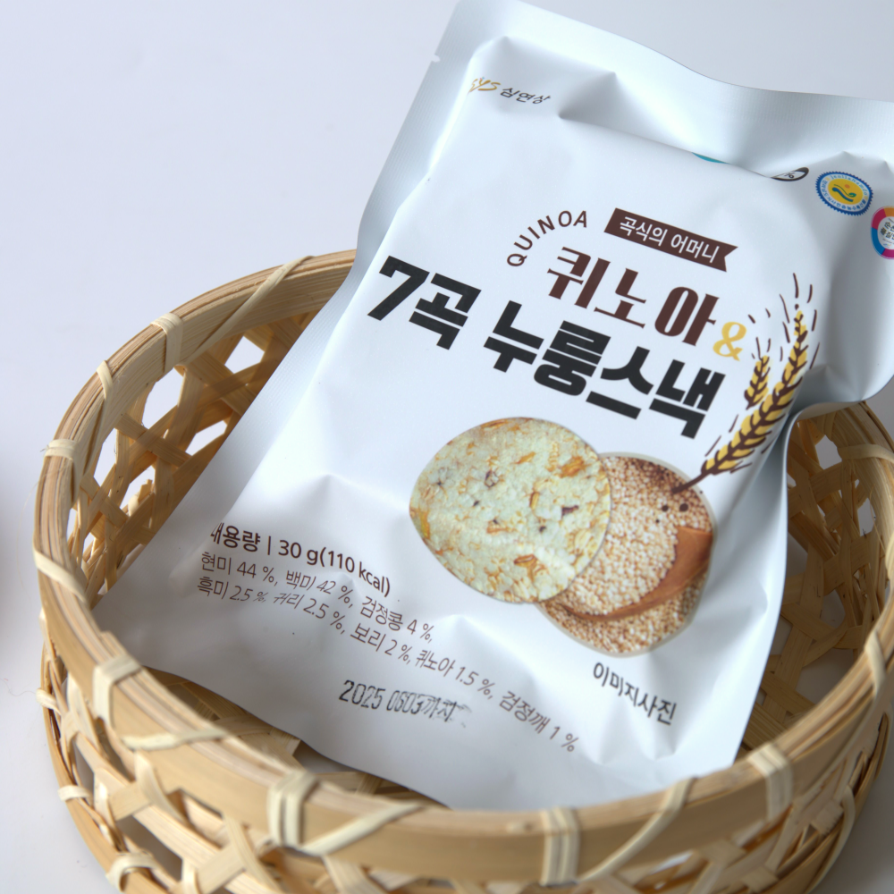 심연상 퀴노아 7곡 누룽스낵 10봉