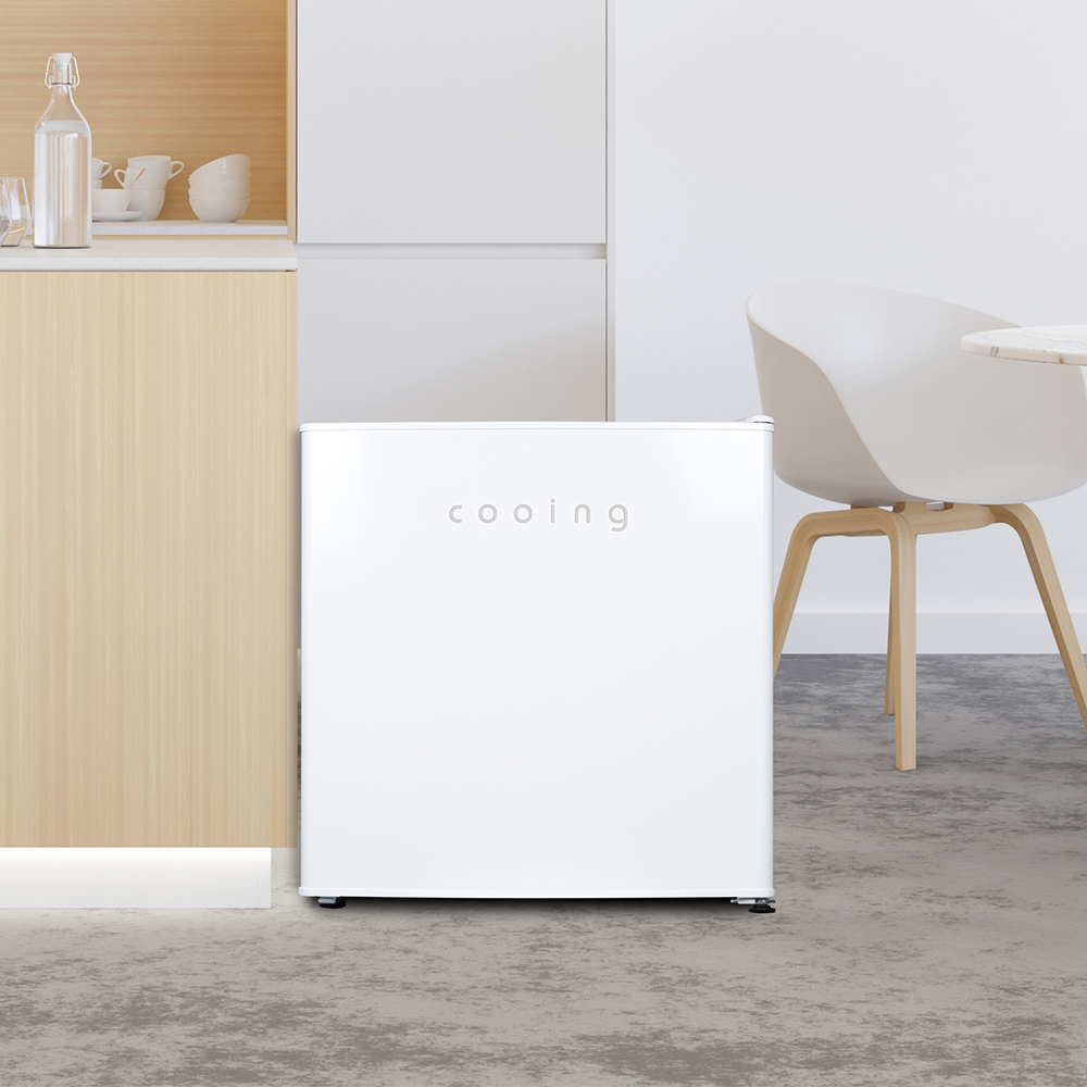쿠잉 미니냉장고 REF-S51W 소형 신혼 원룸 사무실 슬림