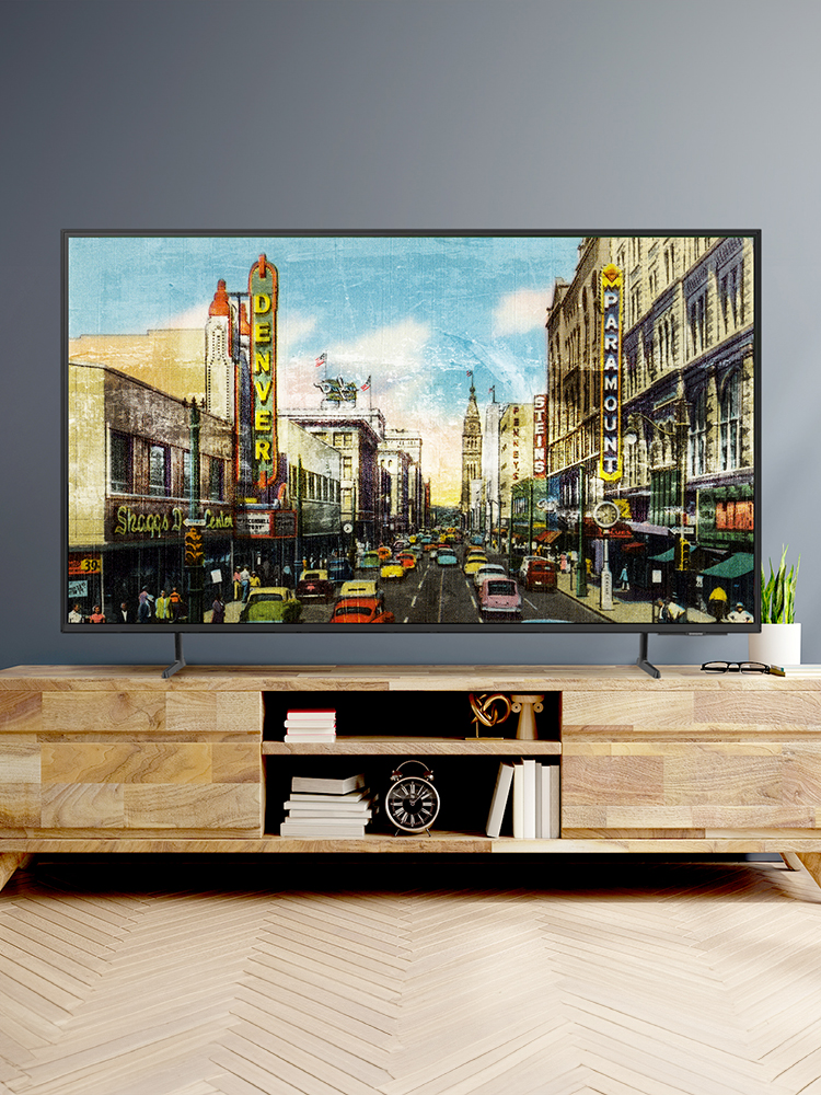 삼성 125.7cm(50인치) 스마트 비즈니스 TV 4K UHD LED LH50BED-H 선명한 화질 스탠드형