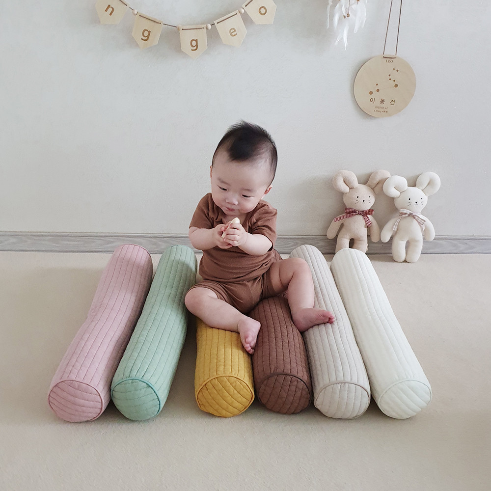 마롤로뜨 아기 바디필로우 커버단품 죽부인 신생아 애착베개 롱쿠션 아이보리(속통 별도 구매) 상품 이미지