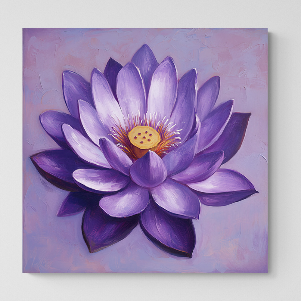 합격 연꽃 80x80cm 캔버스 액자 - 상세 이미지 4