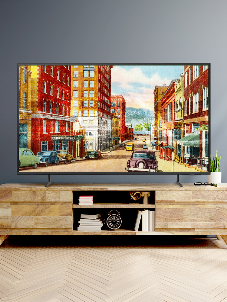 삼성 125.7cm(50인치) 스마트 비즈니스 TV 4K UHD LED LH50BED-H 선명한 화질 스탠드형
